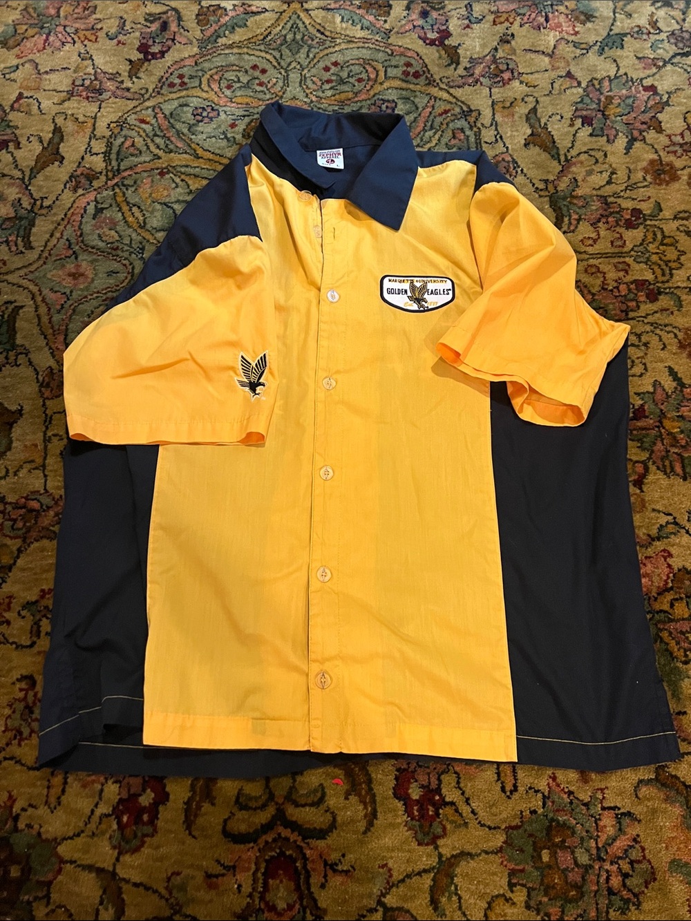Marquette bowling shirt